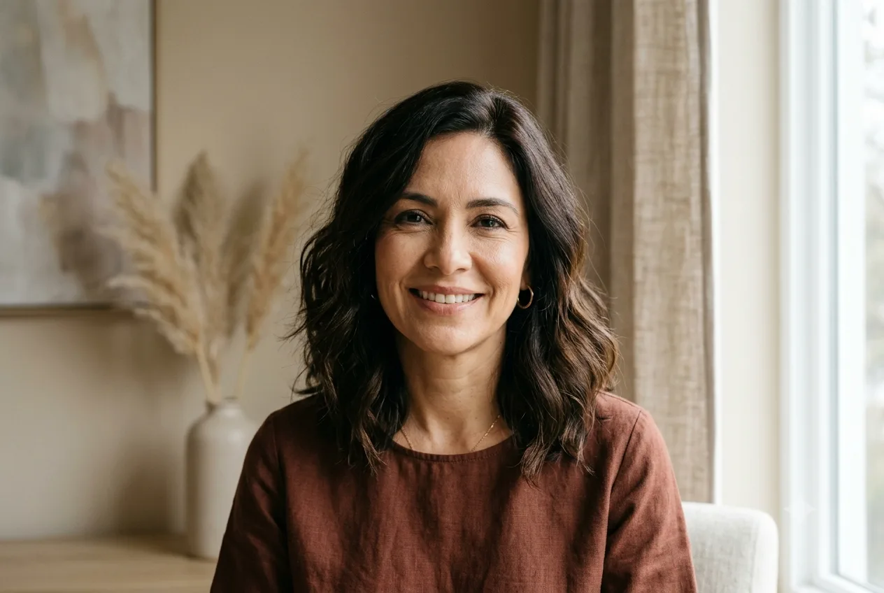 Corte long bob ondulado para mulheres de 40 anos